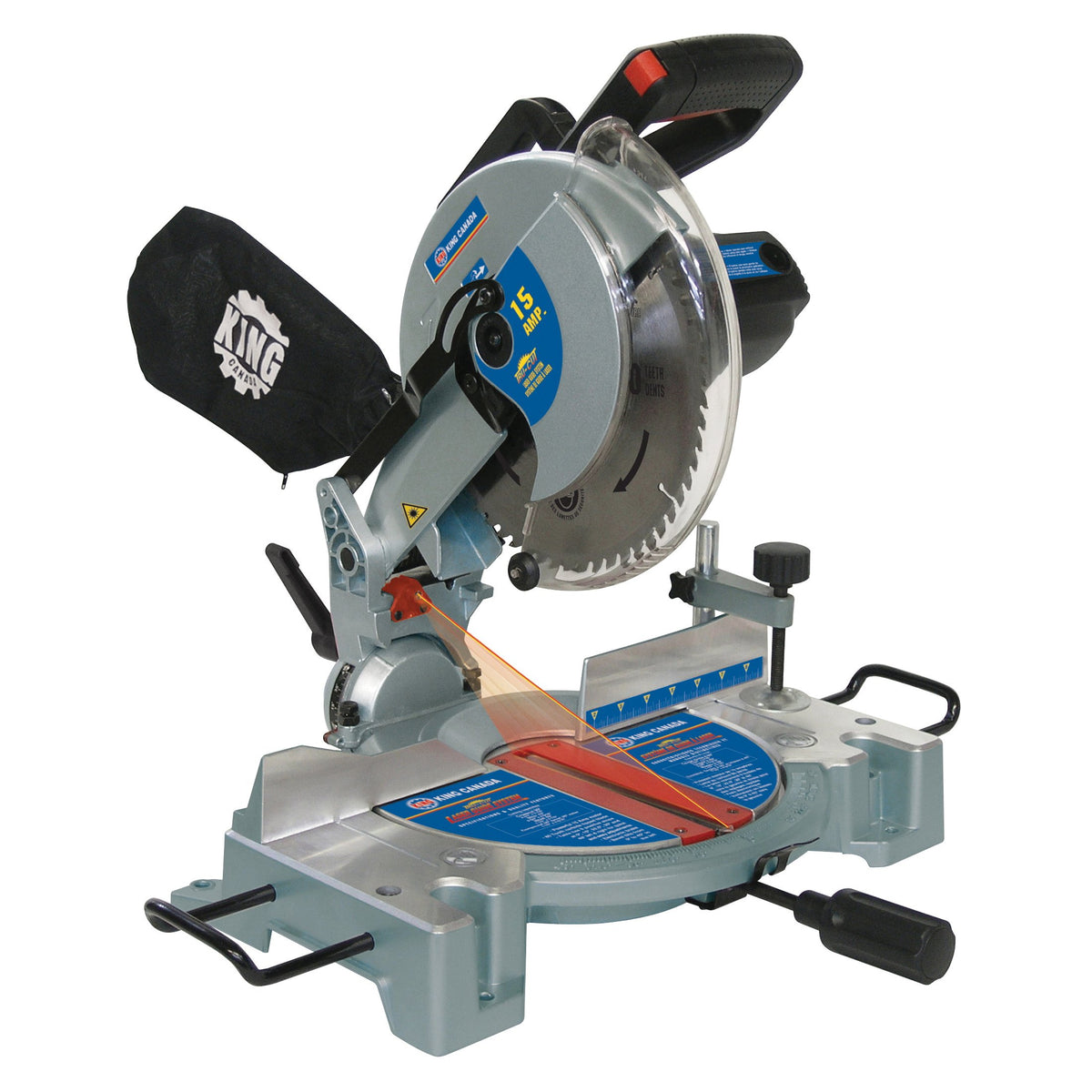 King canada 10 inch sliding compound store miter saw