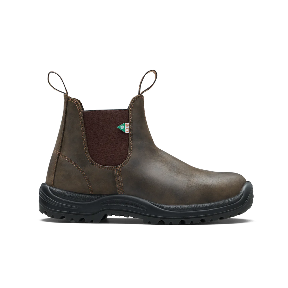 Boots Blundstone Work Safety Waxy Rustic Brown 180 Hansler