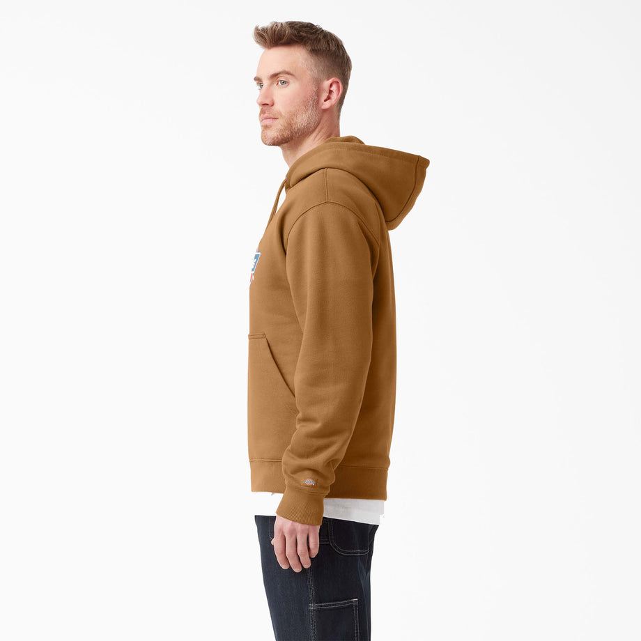 Hoodie - Dickies Water Repellent Tri-Color Logo Hoodie, Lincoln