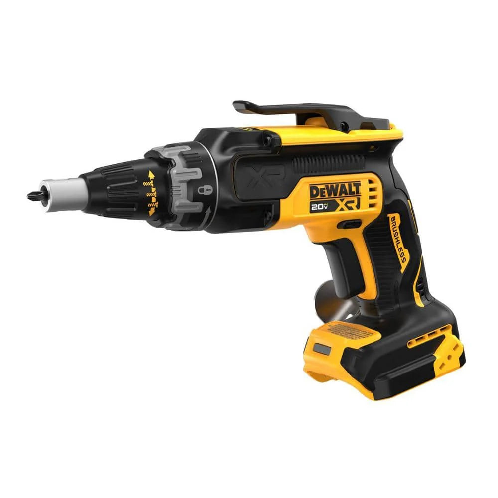 Drywall Screw Gun - DeWalt 20V MAX* XR® Brushless Drywall Screwgun (To ...