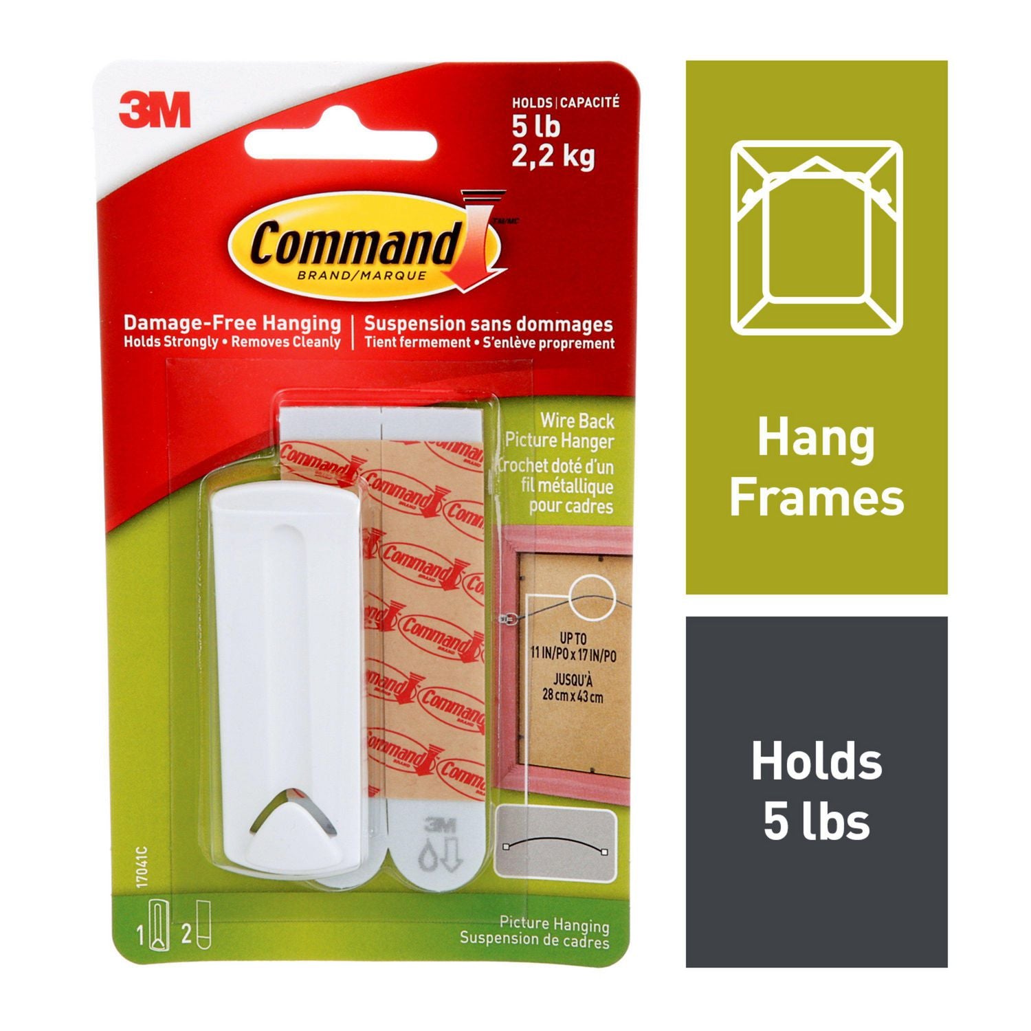 Command™ Large Picture Hanging Strips