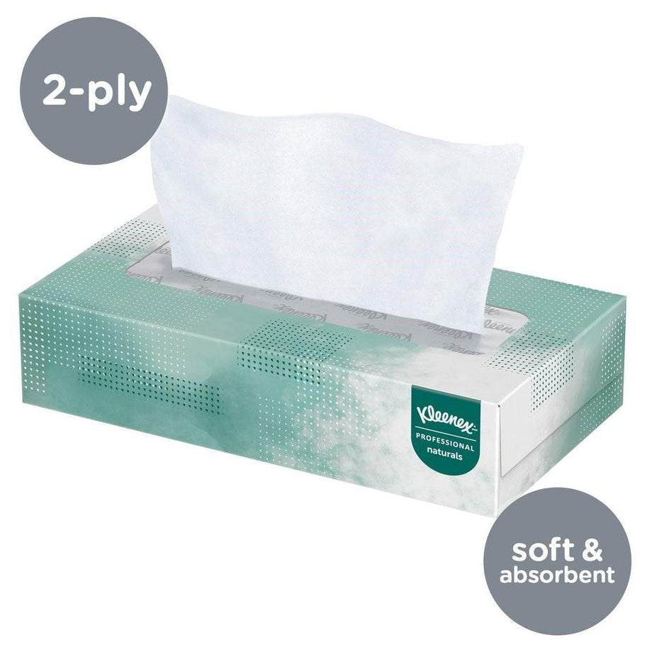 Mouchoirs Kleenex® Professional (21400), 2 épaisseurs, blancs