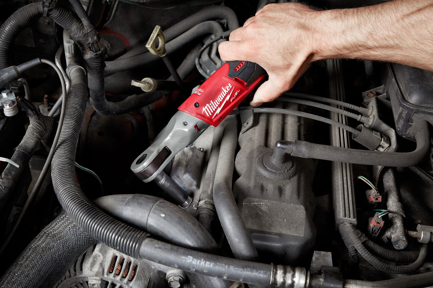 Ratchet Milwaukee M12 FUEL 12 Volt Lithium Ion Brushless