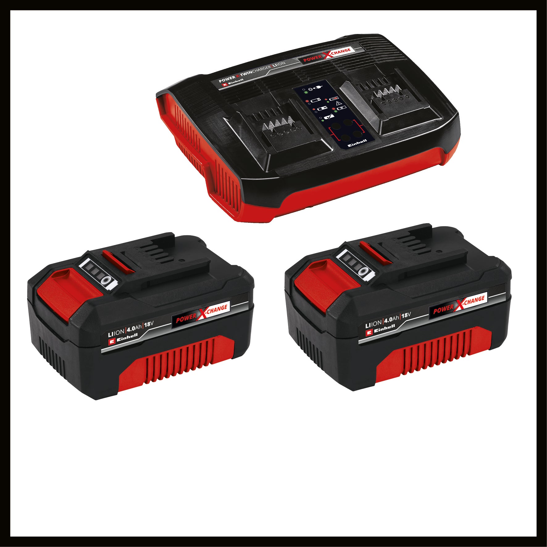 Einhell Power X-Change 18V, 4.0Ah Lithium-Ion Battery - Universally  Compatible With All Einhell PXC Power Tools And Garden Machines
