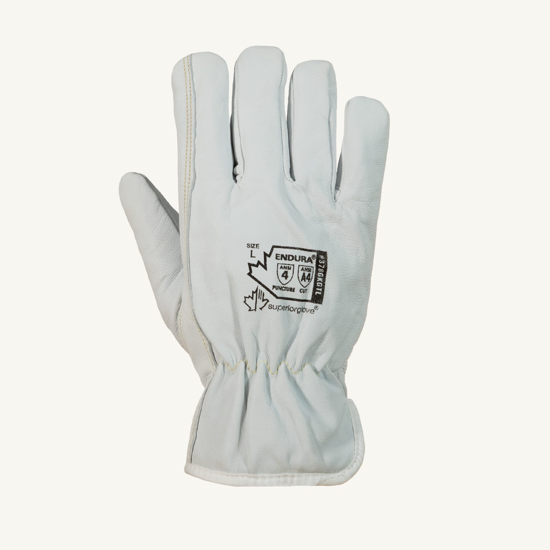 Engineer Dust Resistant White Inspection Gloves (Finger Coat) ZC-40