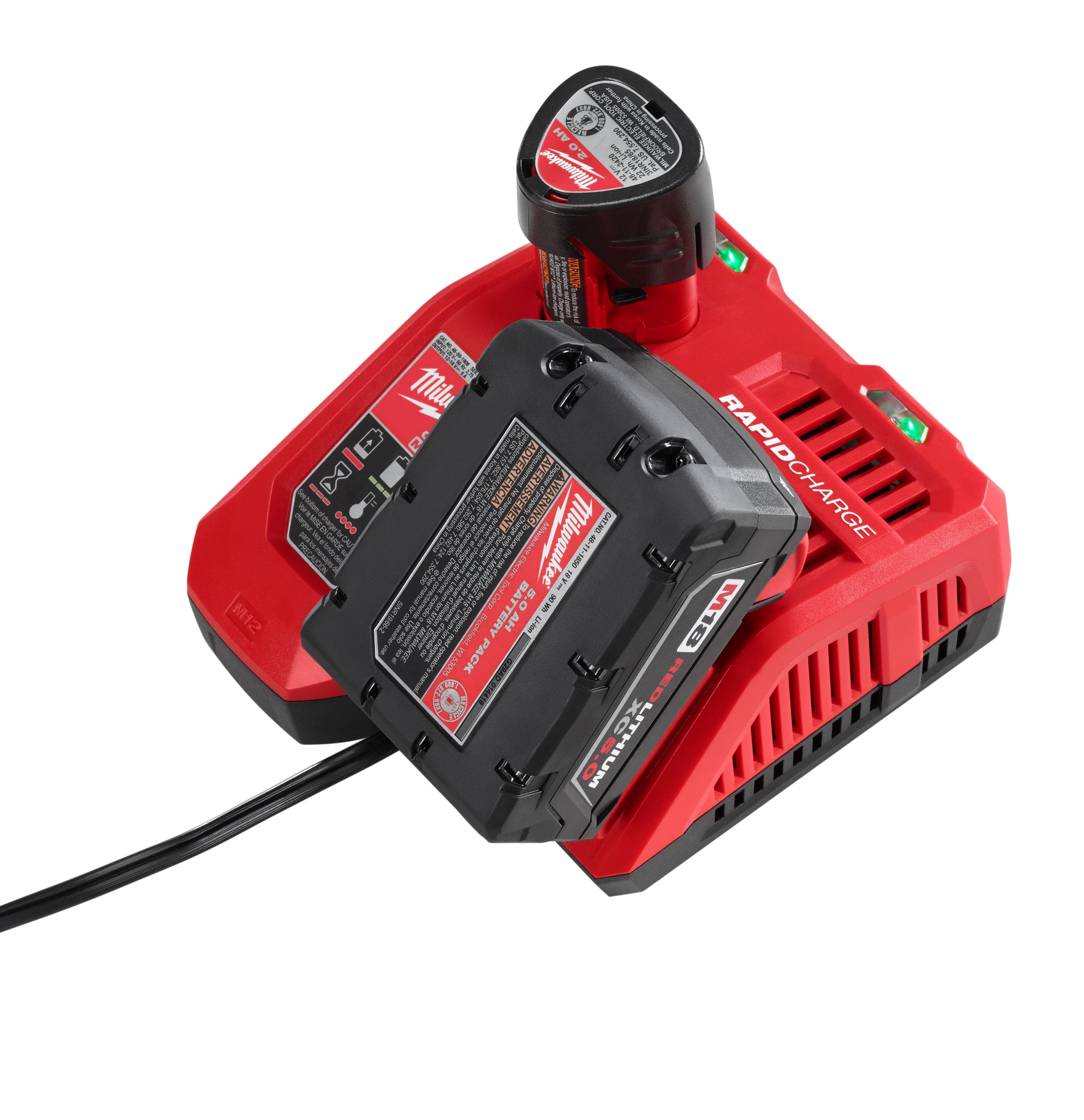 Battery Charger Milwaukee M18  M12 Rapid Charger, 48-59-1808 – Hansler  Smith