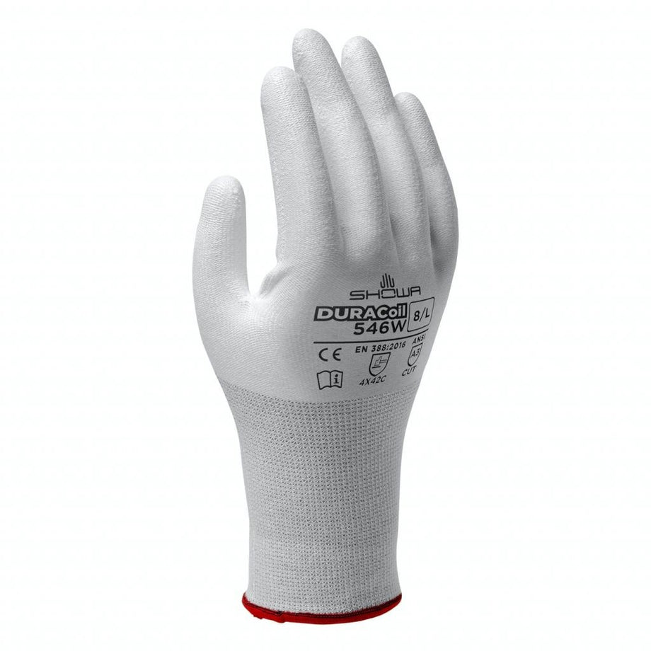 Showa 257 13-Gauge Nitrile Foam Palm Coated Cut Protection Glove