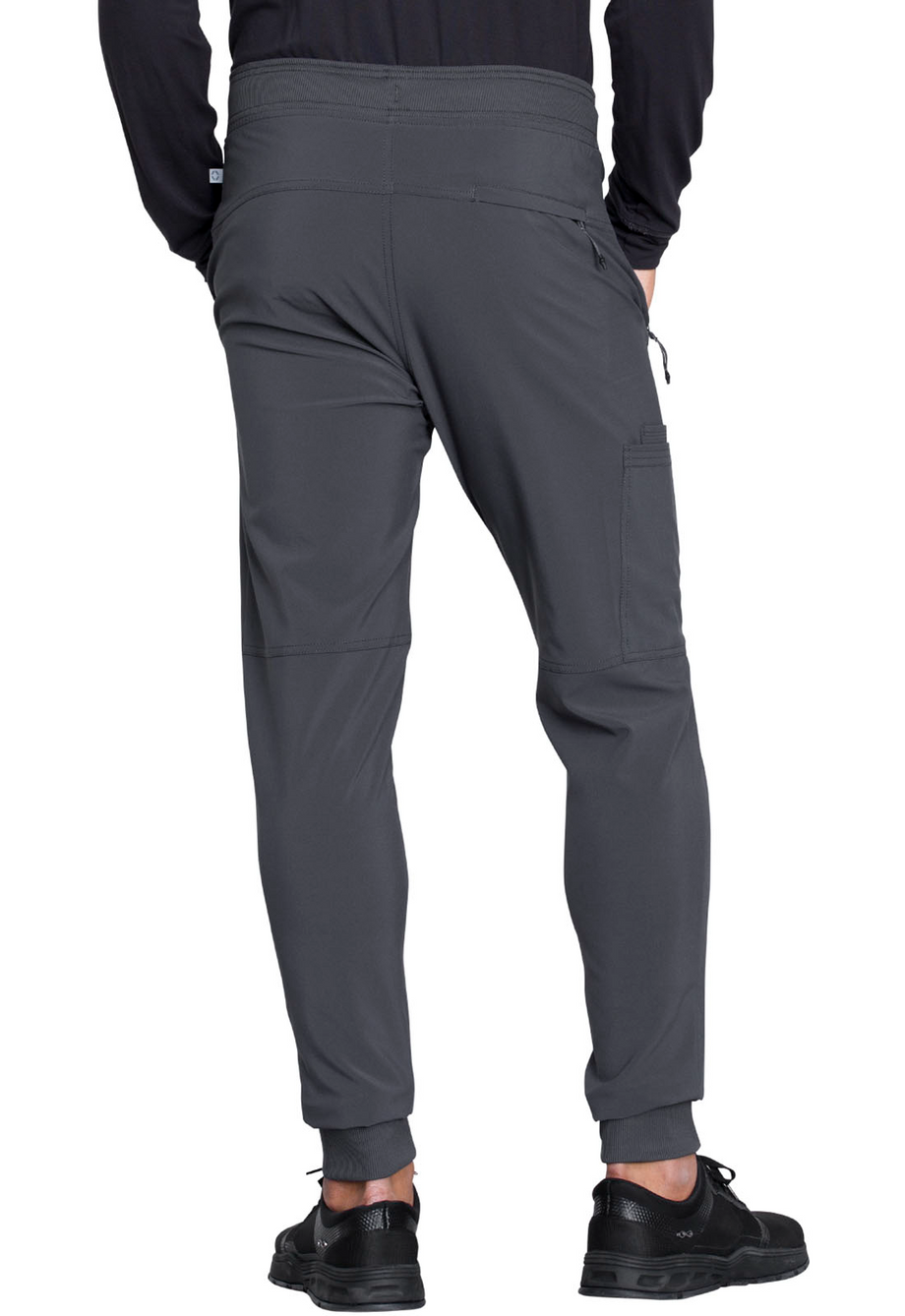 CHEROKEE Men's Drawstring Cargo Scrub Pant, Pewter, X-Small Black :  : Clothing, Shoes & Accessories