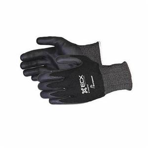 COOLJOB 3 Pairs Safety Work Gloves with Grip Latex, High-vis