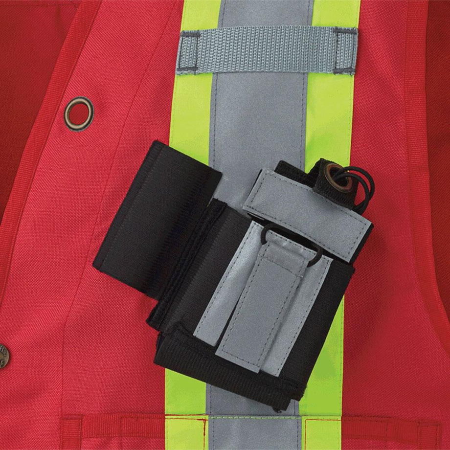 Safety Vest - Pioneer CSA Red PU Coated Poly Surveyor's/Supervisor's V –  Hansler Smith