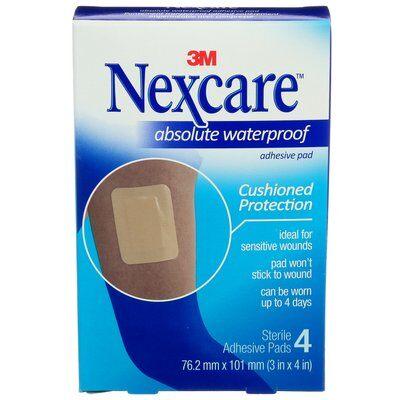 Bandages - 3M Nexcare Cushioned Adhesive Pad, Waterproof, 3 in x 4 in –  Hansler Smith